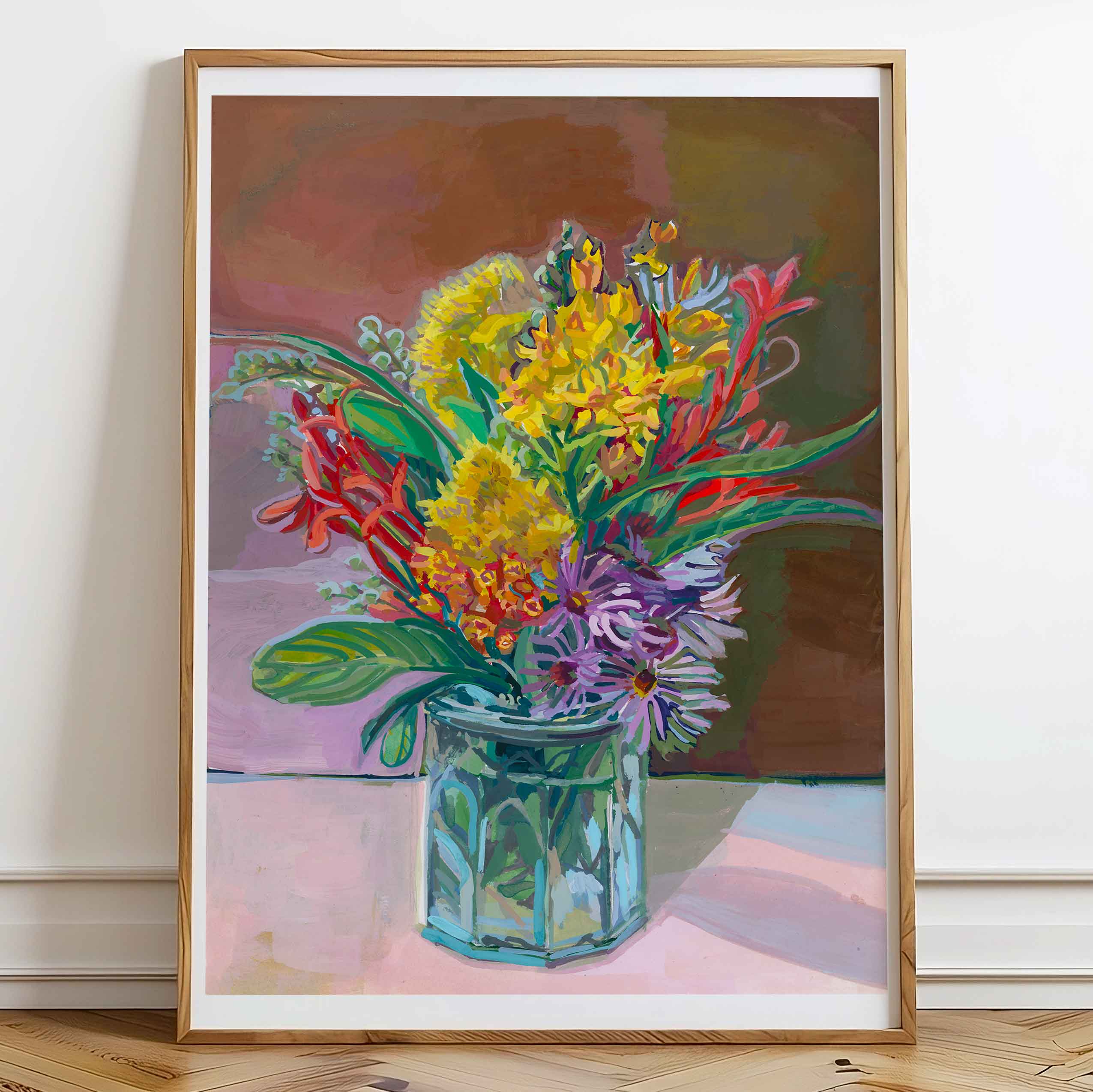 Austin print wildflowers Texas local art