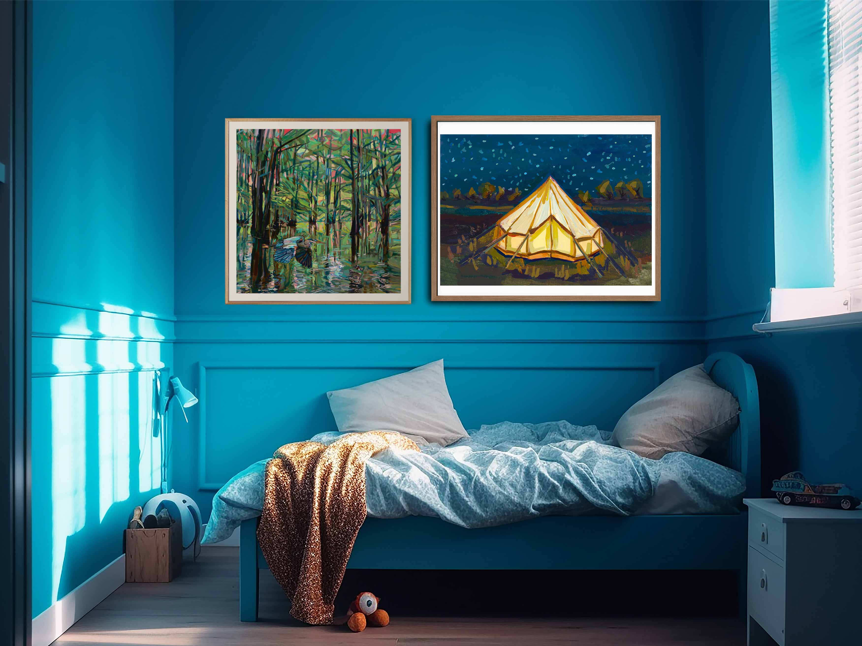 Adventure & Nature Paintings to Create Magical Bedrooms for Nighttime Dreams & Daytime Play