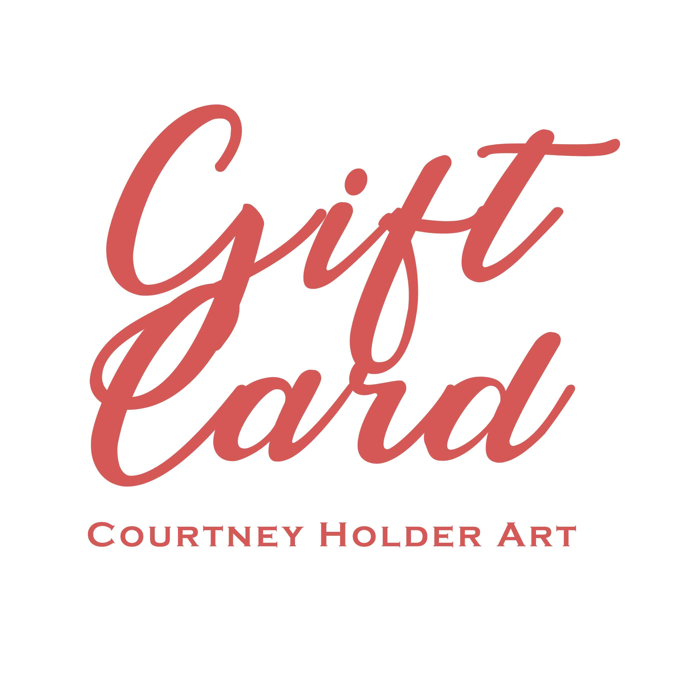Gift Cards: Virtual + Holiday Gift Cards | Courtney Holder Art