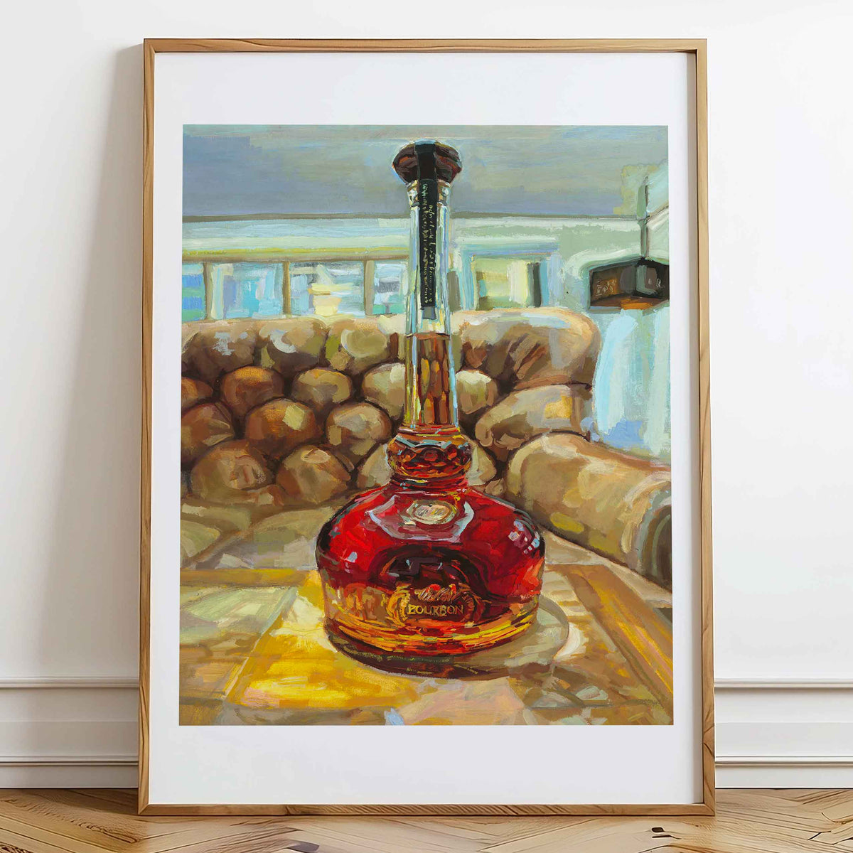 Willett Pot Still Bourbon Whiskey Art Print | Kentucky Bourbon Art | Whiskey Collector Art Gift